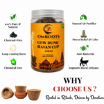 Lobhan Havan Cups | Organic Dhoop Cup - Image 6 - OmRoots