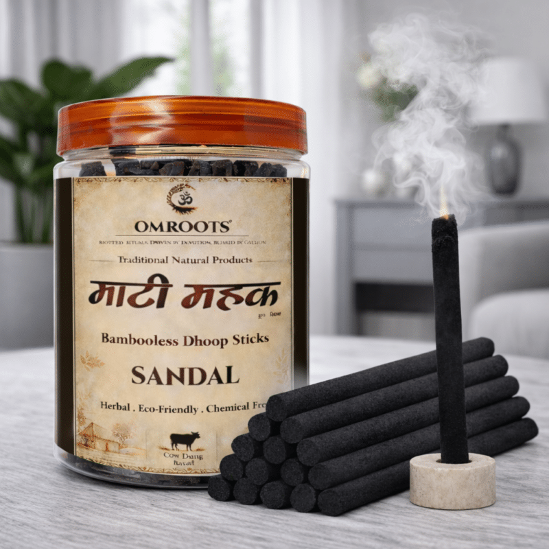 Bambooless Dhoop Sticks – Sandal - OmRoots