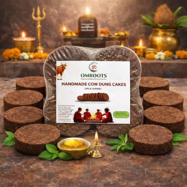 Handmade Cow Dung Cakes (Uple/Kande) - Image 3 - OmRoots