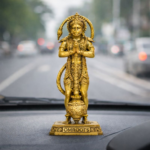 Gold Finish Bajrangbali (Hanuman Ji) - Image 3 - OmRoots