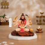 Dashbhuj Hanuman Idol 3.5 Inch – Handcrafted Bajrangbali Statue for Home Mandir, Pooja & Gifting - Image 2