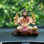 Dashbhuj Hanuman Idol 3.5 Inch – Handcrafted Bajrangbali Statue for Home Mandir, Pooja & Gifting - Image 7