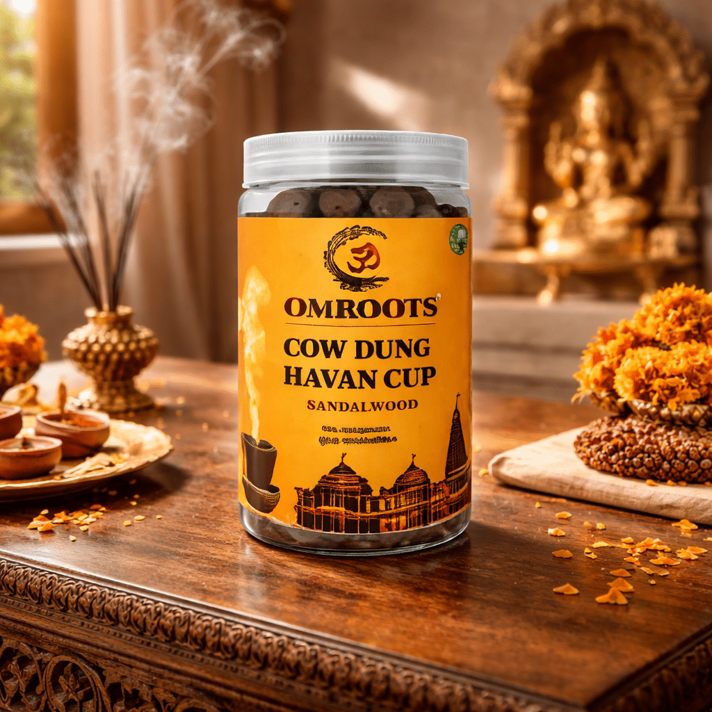 Sambrani Havan Cups | Organic Dhoop Cup - OmRoots