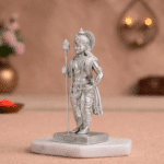 Lord Murugan Swamy (4 Inch - Silver)