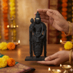 Lord Murugan Idol Matte Black