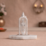 Lord Murugan Idol (4 Inch,Silver) car dashboard
