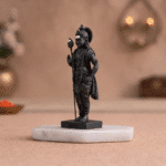 Lord Murugan Swamy  (4 Inch-Matte Black) - Image 3