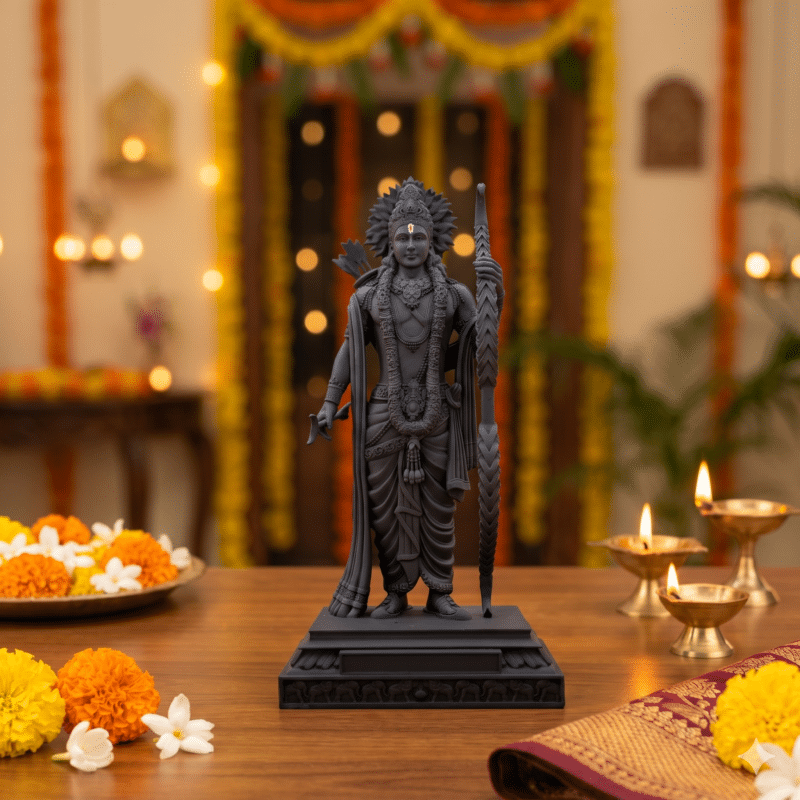 Lord Shree Ram Standing Murti 4 INCH