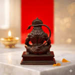 Meditating Hanuman Ji Idol – Black Edition (3.5 Inch) | 3D Printed Premium Murti - Image 4
