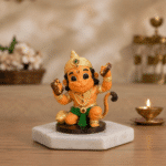 Bal Hanuman Idol – Multicolor (3 Inch) | 3D Printed UV Resin Murti