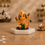 Bal Hanuman Idol – Multicolor (3 Inch) | 3D Printed UV Resin Murti - Image 2