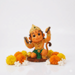 Bal Hanuman Multicolor Murti 3 Inch – OmRoots