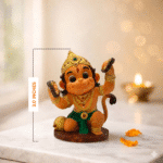 Bal Hanuman Multicolor Murti 3 Inch – OmRoots