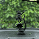 Dancing Krishna on Kaliya Black Edition Murti 4 Inch – OmRoots