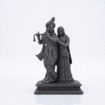 Radha Krishna Black Edition Murti 4 Inch – OmRoots