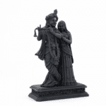 Radha Krishna Black Edition Murti 4 Inch – OmRoots