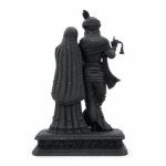 Radha Krishna Black Edition Murti 4 Inch – OmRoots