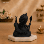 Divine Bala Murugan Black Idol with Vel & Peacock for Home Pooja & Car Decor (3.5 Inch) - Image 6