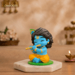 Bal Krishna Idol for Home Pooja & Car Dashboard Decor (3.5 Inch) - Image 4