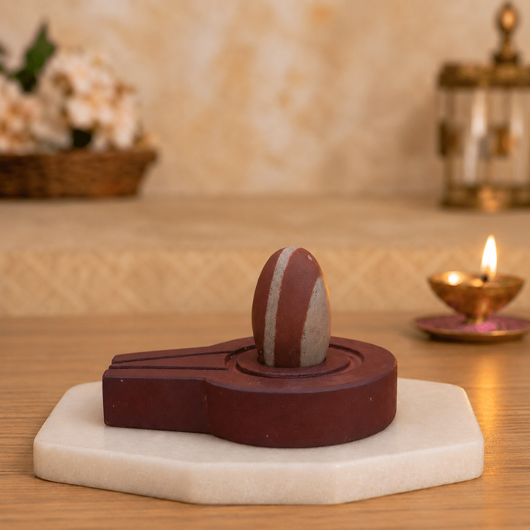 32 Original Narmadeshwar Shivalingam for Pooja - Image 1