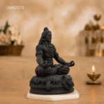 Divine Meditating Lord Shiva Black Idol for Home, Pooja & Car Decor (3.5 Inch) - Image 4