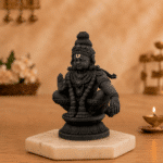 Ayyappan Swami for Home Pooja & Car Decor (3.5 Inch) - Black - Image 4