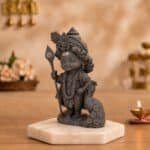 Omroots Bala Murugan Swami Silai with Peacock – 3.5 Inch - Image 5