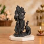 Omroots Bala Murugan Swami Silai with Peacock – 3.5 Inch - Image 4