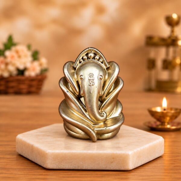 Divine Ganpati Ji Gold