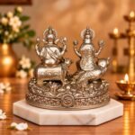 Goddess Lakshmi and Ganesha